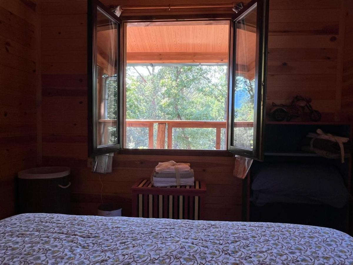 Rustic Cabin In The Woods/Cabana En El Bosque Amer ภายนอก รูปภาพ